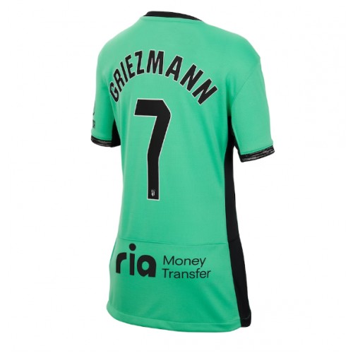 Fotbalové Dres Atletico Madrid Antoine Griezmann #7 Dámské Alternativní 2023-24 Krátký Rukáv